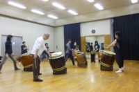皷響会の稽古