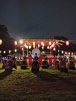 夜は日野市の祭り