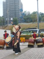 お祭り二つ