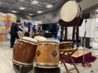 ビッグサイトにて